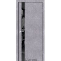Міжкімнатні двері Plato PTL-04 декор зі склом Lacobel Darumi