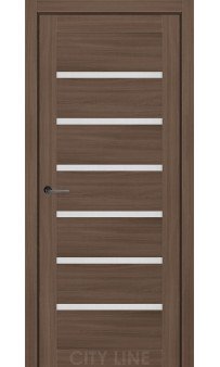 Межкомнатные двери ТМ CityLine Express мод. Brooklyn со стеклом