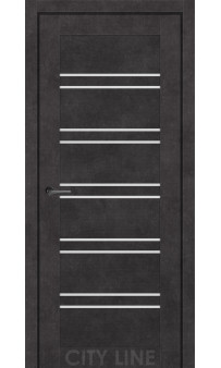 Межкомнатные двери ТМ CityLine Express мод. Terenza со стеклом