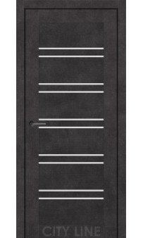 Межкомнатные двери ТМ CityLine Express мод. Terenza со стеклом