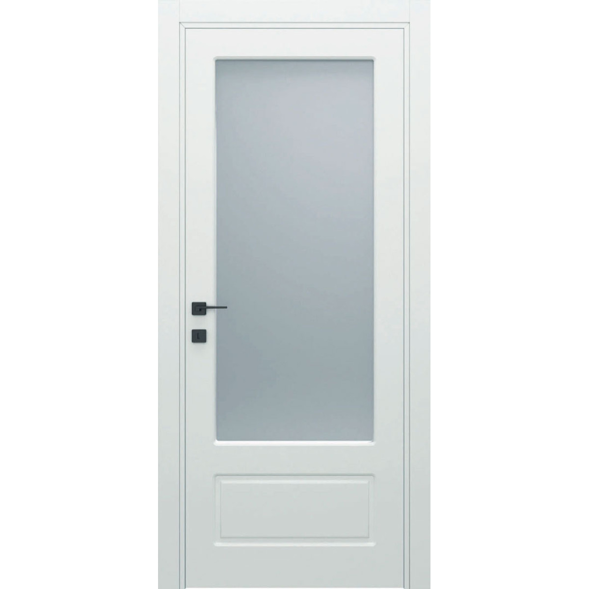 Міжкімнатні двері Dooris Art Classic Glass CG09 (фарбовані)