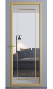Межкомнатные двери Dooris Glass DG4 (стеклянные) с молдингом