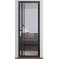 Межкомнатные двери Dooris Glass DG8 (стеклянные) с молдингом