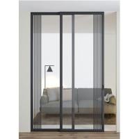 Розсувні перегородки Dooris Glass Sliding DGS08 (зі шпросами)