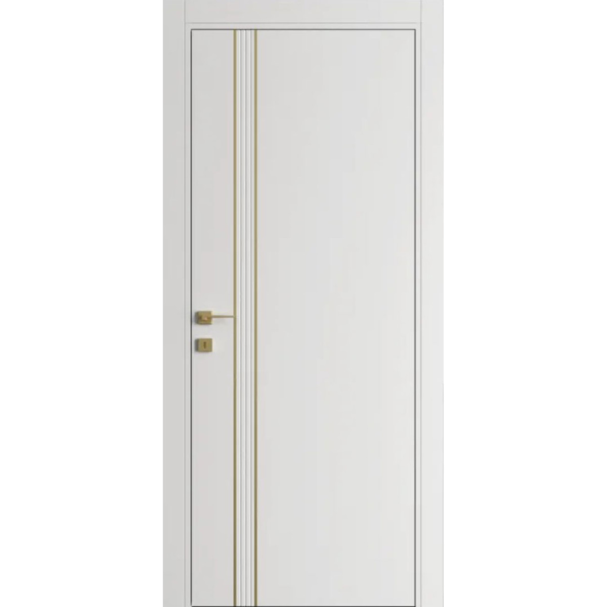 Міжкімнатні двері Dooris Form FR11 з молдингом (фарбовані)