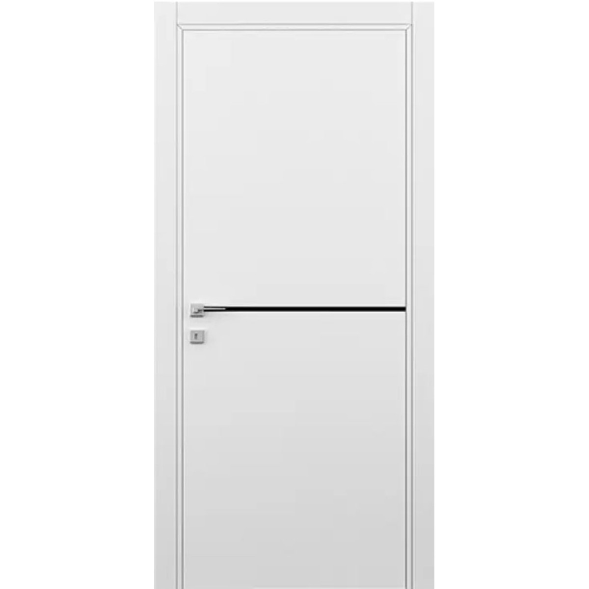 Міжкімнатні двері Dooris GiGi GG01 (фарба: сніжно-біла) - складська програма