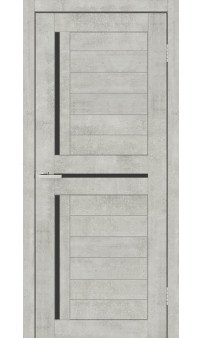 Межкомнатная дверь Lego 01.1 BG (чёрное) ПВХ Омис