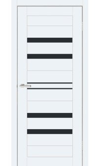 Межкомнатная дверь Lego 11 BG (чёрное) ПВХ Омис