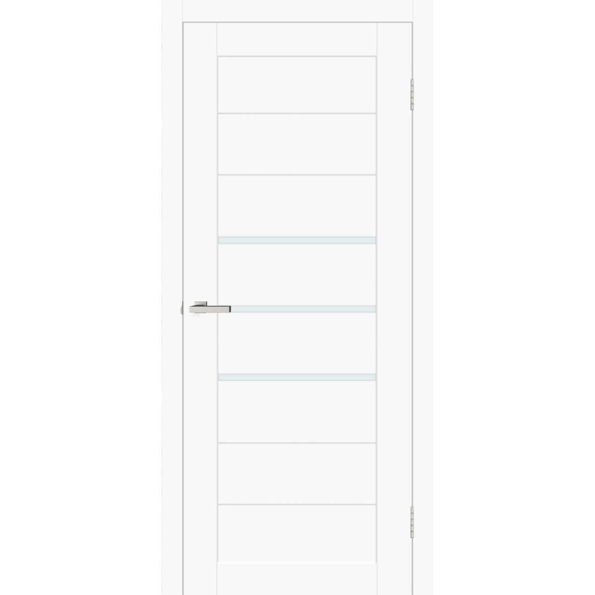 Міжкімнатні двері Deco 06 ЗС (сатин) Silk matt (ПП) Оміс