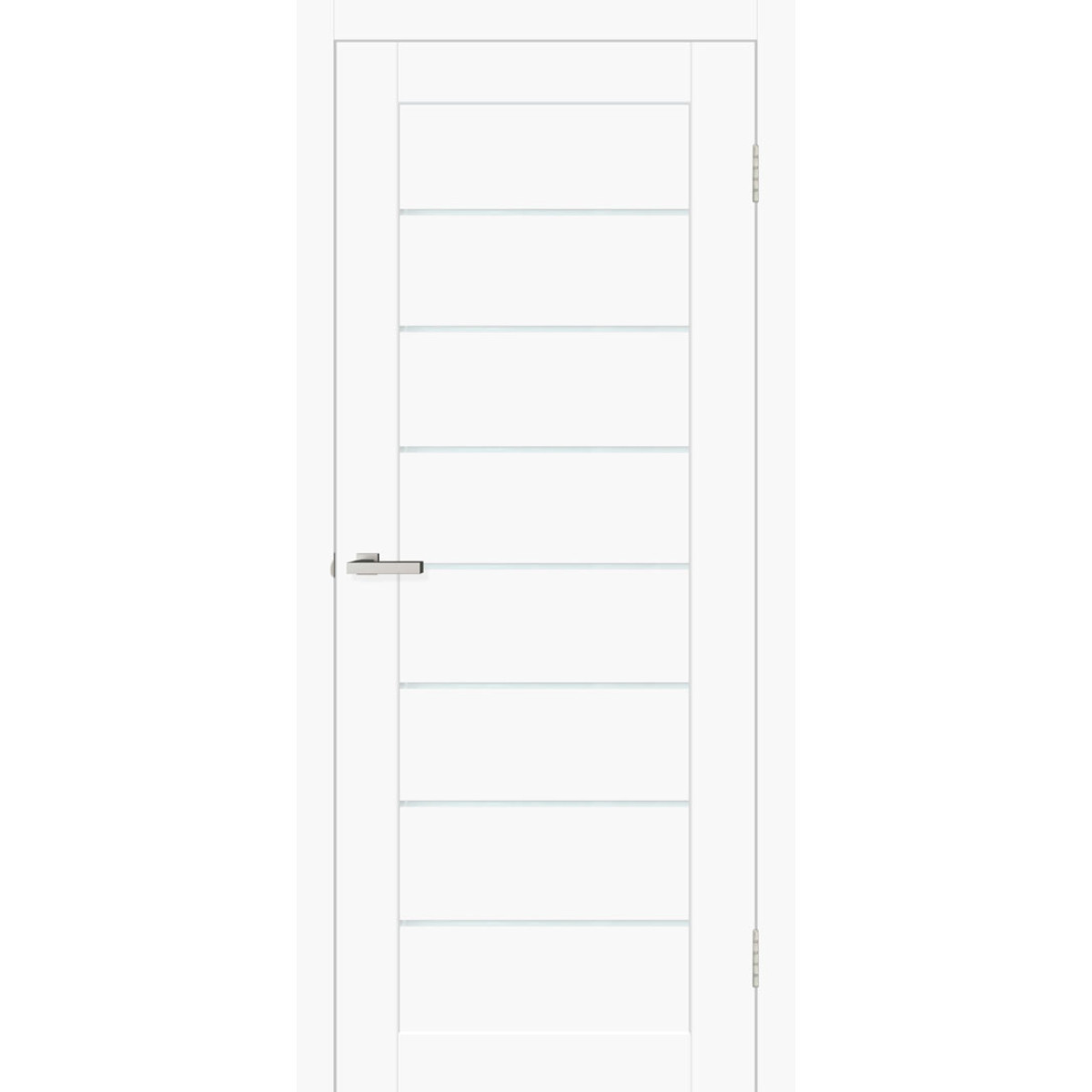 Міжкімнатні двері Deco 10 ЗС (сатин) Silk matt (ПП) Оміс