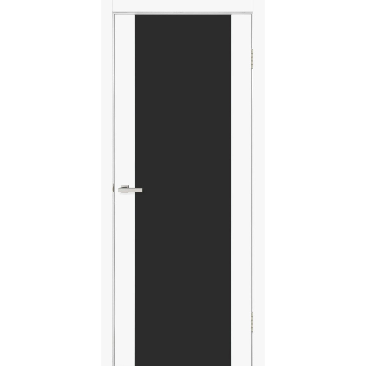 Межкомнатная дверь Cortex Gloss триплекс чёрный Silk matt (ПП) Омис Межкомнатная дверь Cortex Gloss триплекс чёрный Silk matt (ПП) Омис