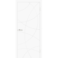 Міжкімнатні двері Геометрія 02 Silk matt (ПП) Оміс