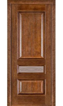 Межкомнатные двери Terminus 53 ПО(02) Caro (натуральный шпон)