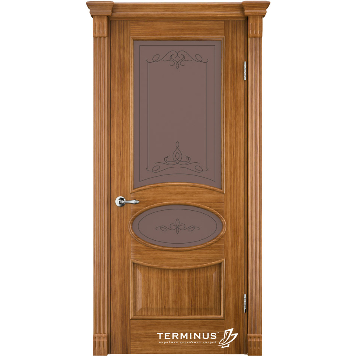 Межкомнатные двери Terminus 55 ПО(03) Caro (натуральный шпон) Межкомнатные двери Terminus 55 ПО(03) Caro (натуральный шпон)