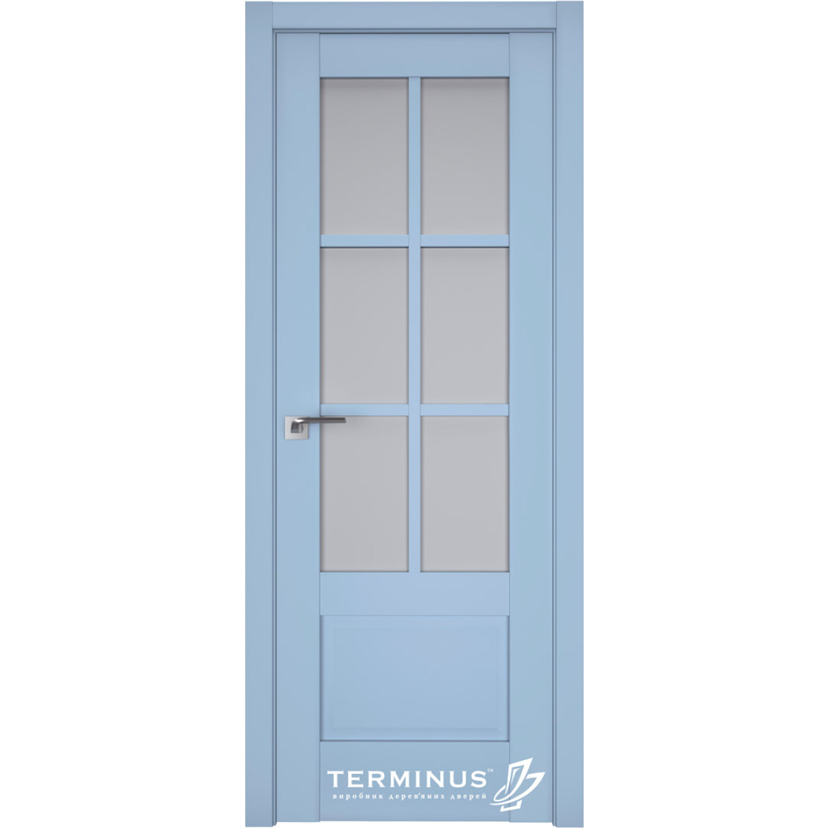 Міжкімнатні двері Terminus 602 скло+решітка Neo-Soft
