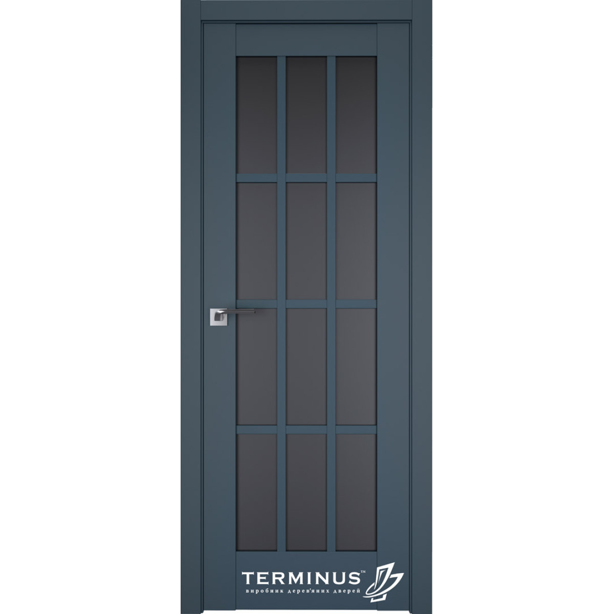 Межкомнатные двери Terminus 603 стекло+решётка Neo-Soft