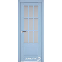 Міжкімнатні двері Terminus 604 скло+решітка Neo-Soft