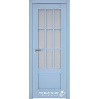 Межкомнатные двери Terminus 604 стекло+решётка Neo-Soft