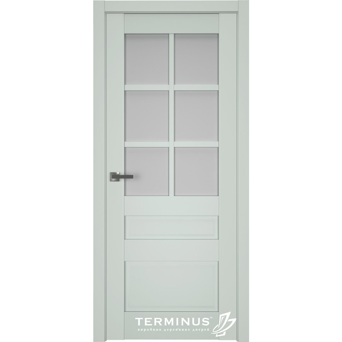 Міжкімнатні двері Terminus 607 скло+решітка Neo-Soft