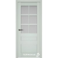 Міжкімнатні двері Terminus 607 скло+решітка Neo-Soft