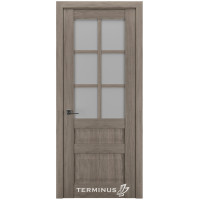 Межкомнатные двери Terminus 607 стекло+решётка SYNCHRO