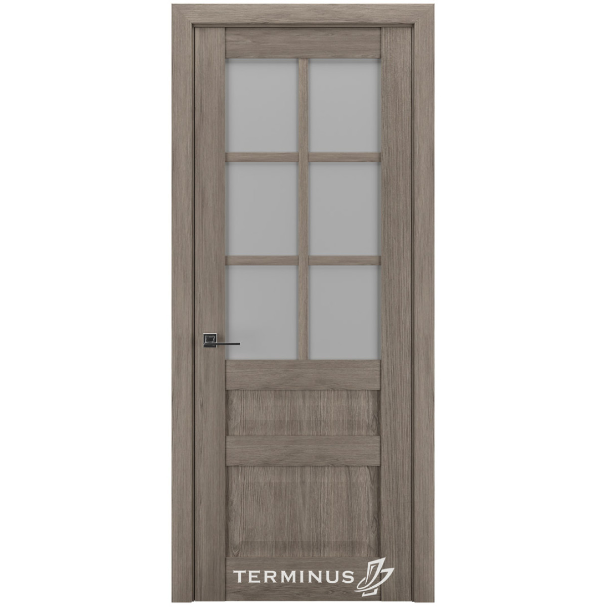 Міжкімнатні двері Terminus 607 скло+решітка SYNCHRO