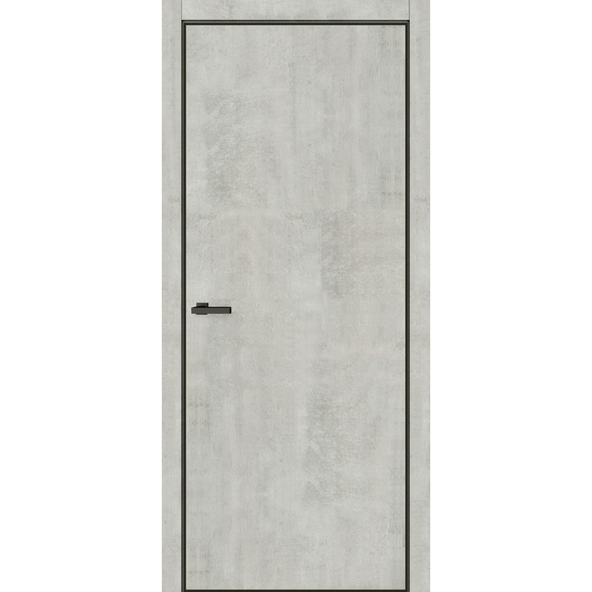 Міжкімнатні двері Doors Trento 01B ПВХ (із кромкою на вибір)