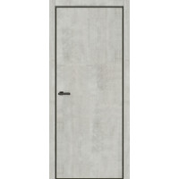 Міжкімнатні двері Doors Trento 01B ПВХ (із кромкою на вибір)