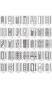 МДФ накладки Феникс