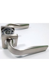 Дверная ручка AJAX EVO JK SN/CP-3 матовый никель/хром