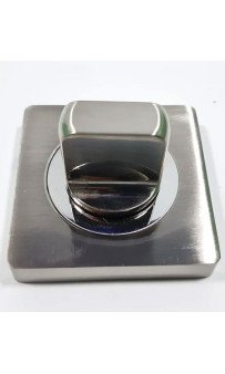 Накладка WC-фиксатор AJAX BK6 JK SN/CP-3 матовый никель/хром