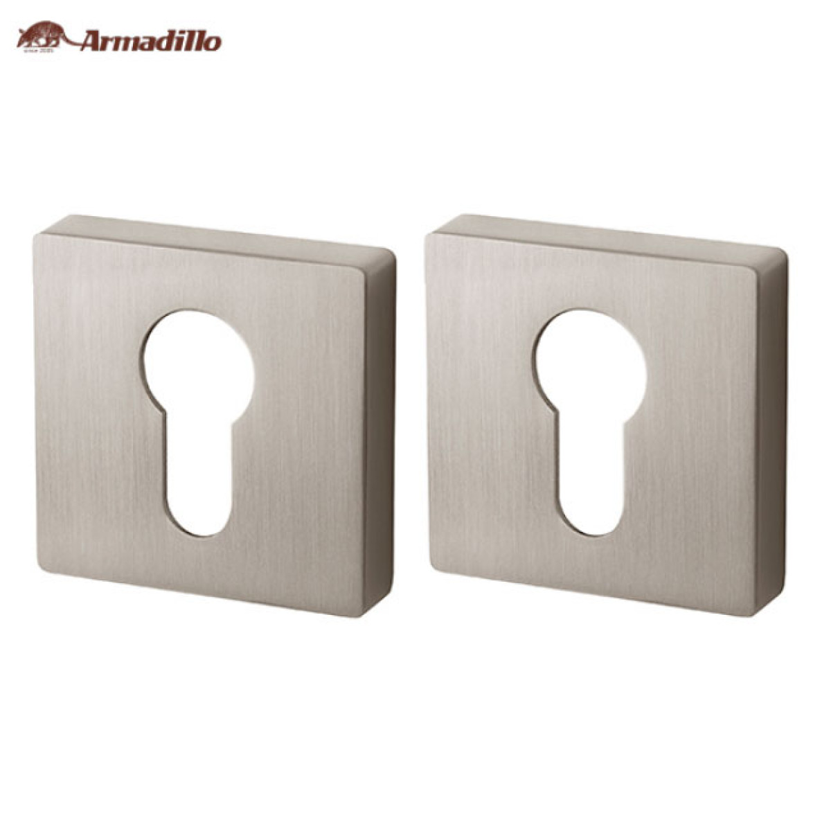 Накладки Cylinder Armadillo ET USQ SN-3 матовый никель Накладки Cylinder Armadillo ET USQ SN-3 матовый никель