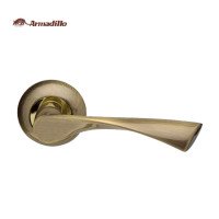 Дверна ручка Armadillo Corona LD23-1AB/GP-7 бронза/золото