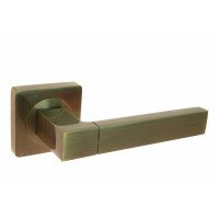 Дверная ручка KEDR R08.081 AL AB бронза