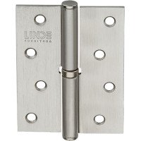 Петлі універсальні Linde H-100 L/R SN матовий нікель 100х75х2.5мм Петлі універсальні Linde H-100 L/R SN матовий нікель 100х75х2.5мм