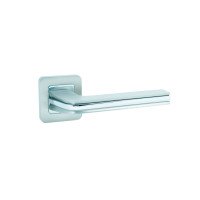 Дверная ручка Rich-Art Z6248-ZR23 MSCB/CP матовый хром/хром