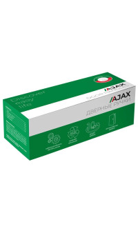 Дверная ручка AJAX ERGO JK BL-24 матовый чёрный