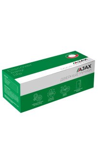 Дверная ручка AJAX LEVEL JK BL-24 матовый чёрный