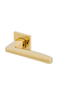 Дверная ручка Safita HI-TECH SLIM WAVE HS PVD (золото PVD)