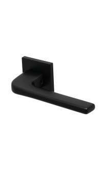 Дверная ручка Safita HI-TECH SLIM LIGHT COMFY HS LT MB (матовый чёрный)