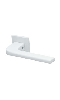 Дверная ручка Safita HI-TECH SLIM LIGHT COMFY HS LT MW (матовый белый)