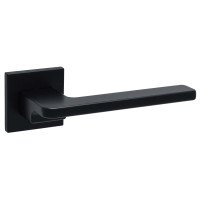 Дверная ручка Safita HI-TECH SLIM LIGHT HEAVY HS LT MB (матовый чёрный)