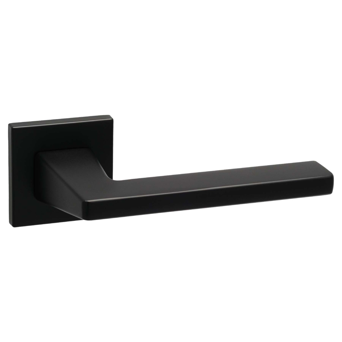Дверная ручка Safita HI-TECH SLIM LIGHT LEVEL HS LT MB (матовий чорний)