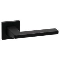 Дверная ручка Safita HI-TECH SLIM LIGHT LEVEL HS LT MB (матовий чорний)