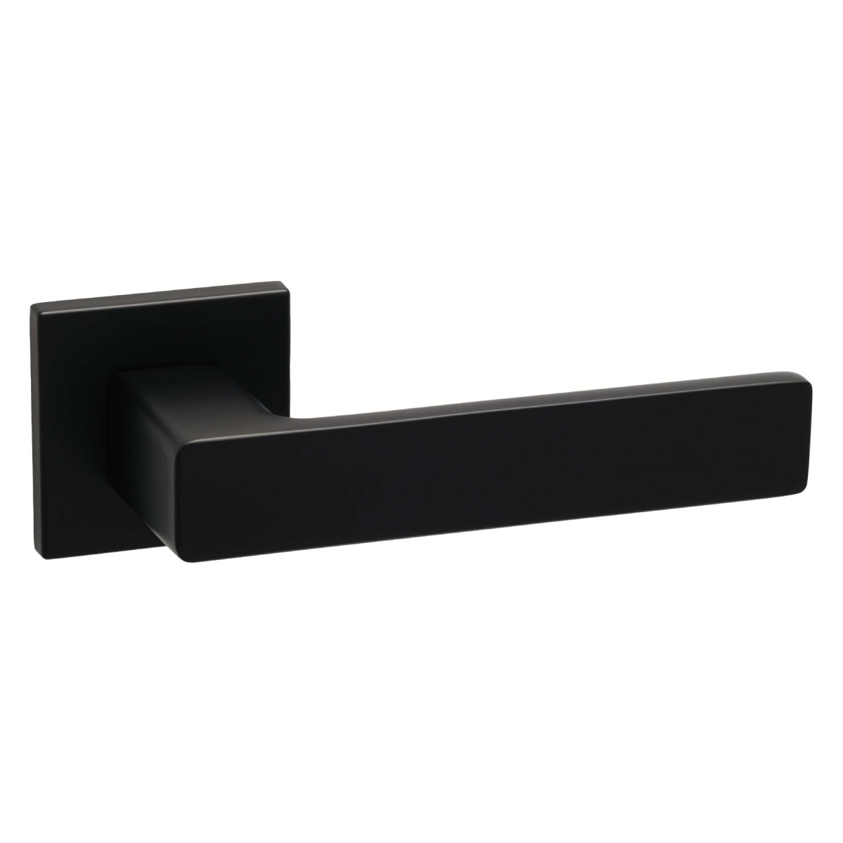 Дверная ручка Safita HI-TECH SLIM LIGHT MODERN HS LT MB (матовый чёрный)