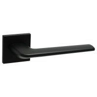 Дверная ручка Safita HI-TECH SLIM LIGHT NOVEL HS LT MB (матовый чёрный)