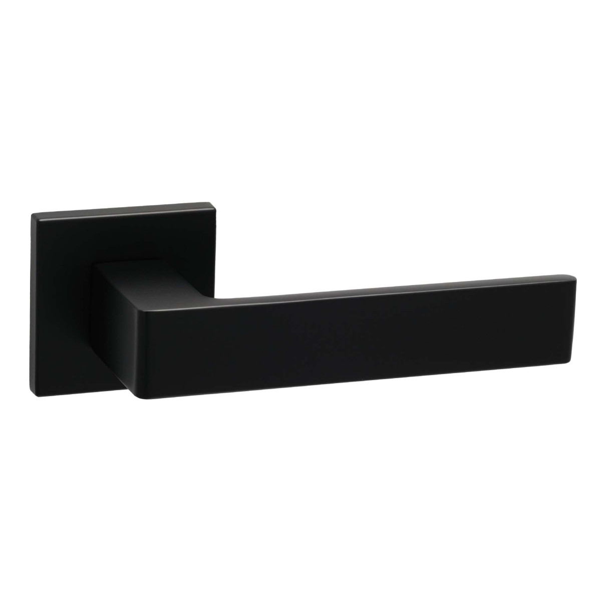 Дверная ручка Safita HI-TECH SLIM LIGHT PRIME HS LT MB (матовый чёрный)