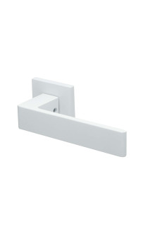 Дверная ручка Safita HI-TECH SLIM LIGHT PRIME HS LT MW (матовый белый)