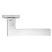 Дверная ручка Safita HI-TECH SLIM LIGHT SHARP HS LT SC (матовий хром)