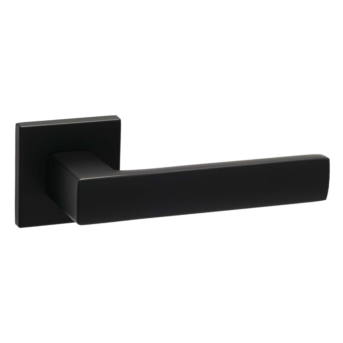 Дверная ручка Safita HI-TECH SLIM LIGHT STRONG HS LT MB (матовый чёрный)